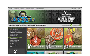 Moneymaker Gaming Website Image